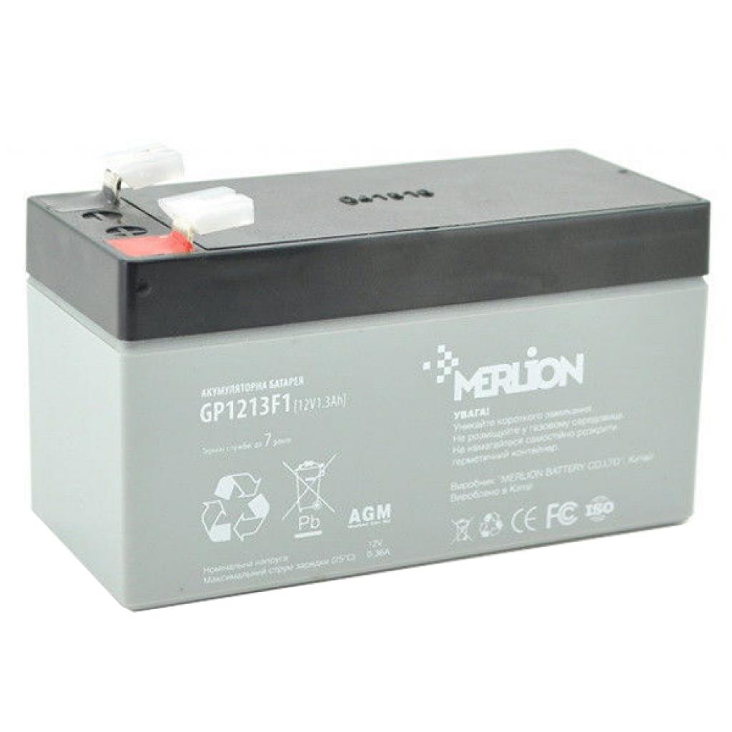 Акумулятор Merlion 12V-1.3Ah (GP1213F1) в інтернет-магазині, головне фото