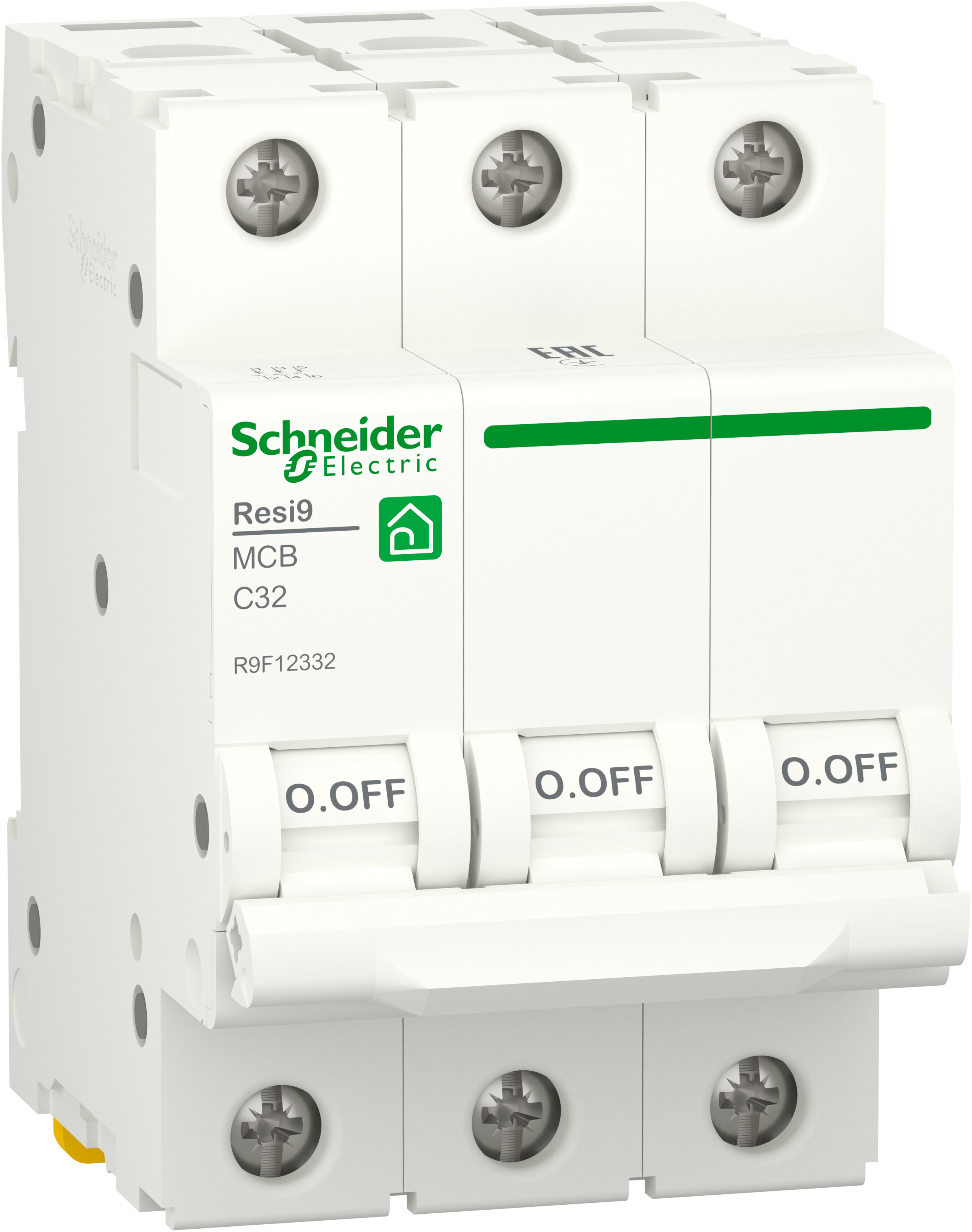 Schneider Electric RESI9 32А, 3P, С, 6кА (R9F12332)