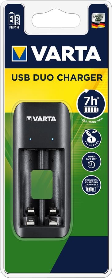 Купити зарядний пристрій Varta Value USB Duo Charger (57651101401) в Житомирі