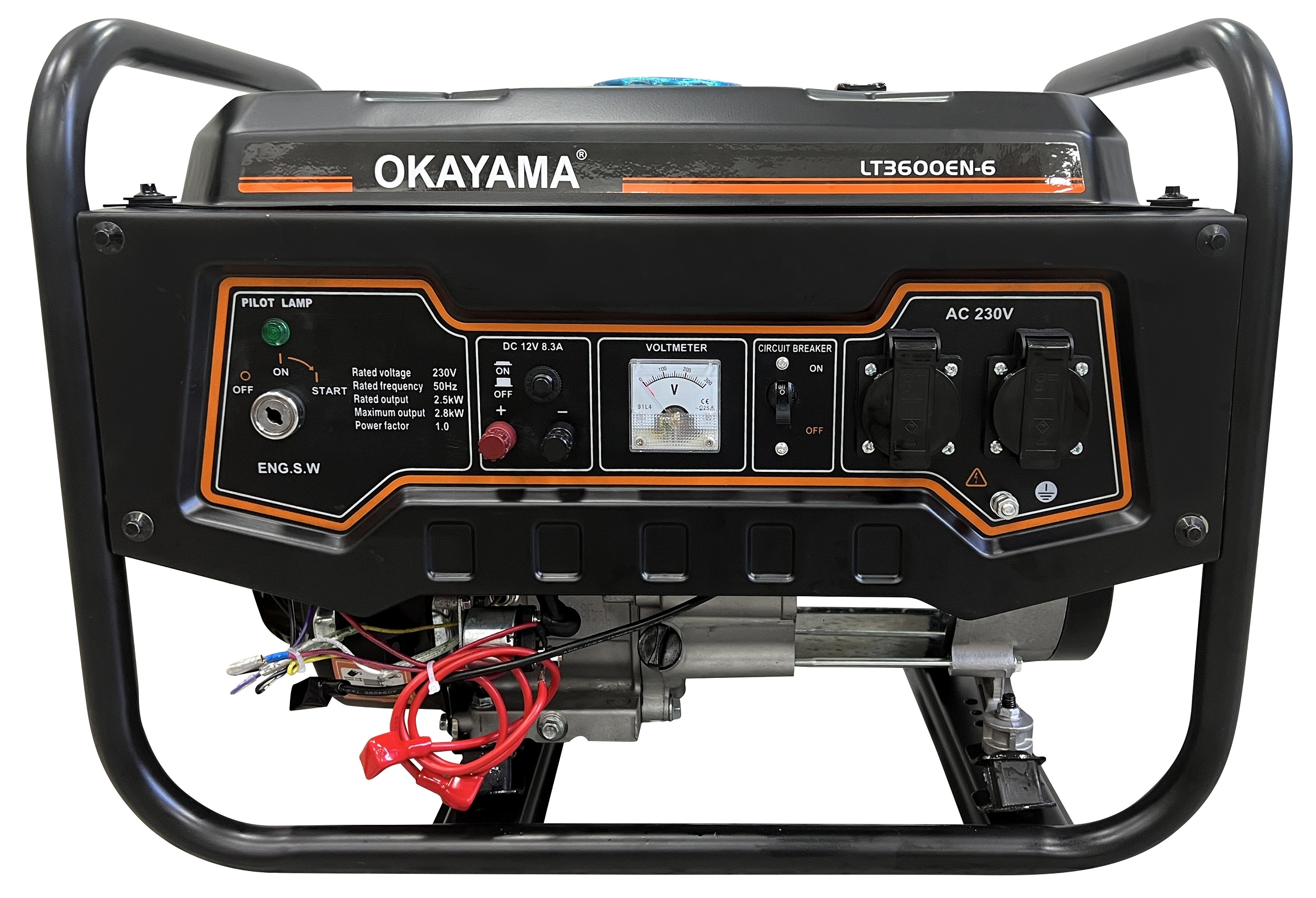 Бензиновий генератор Okayama LT3600EN-6