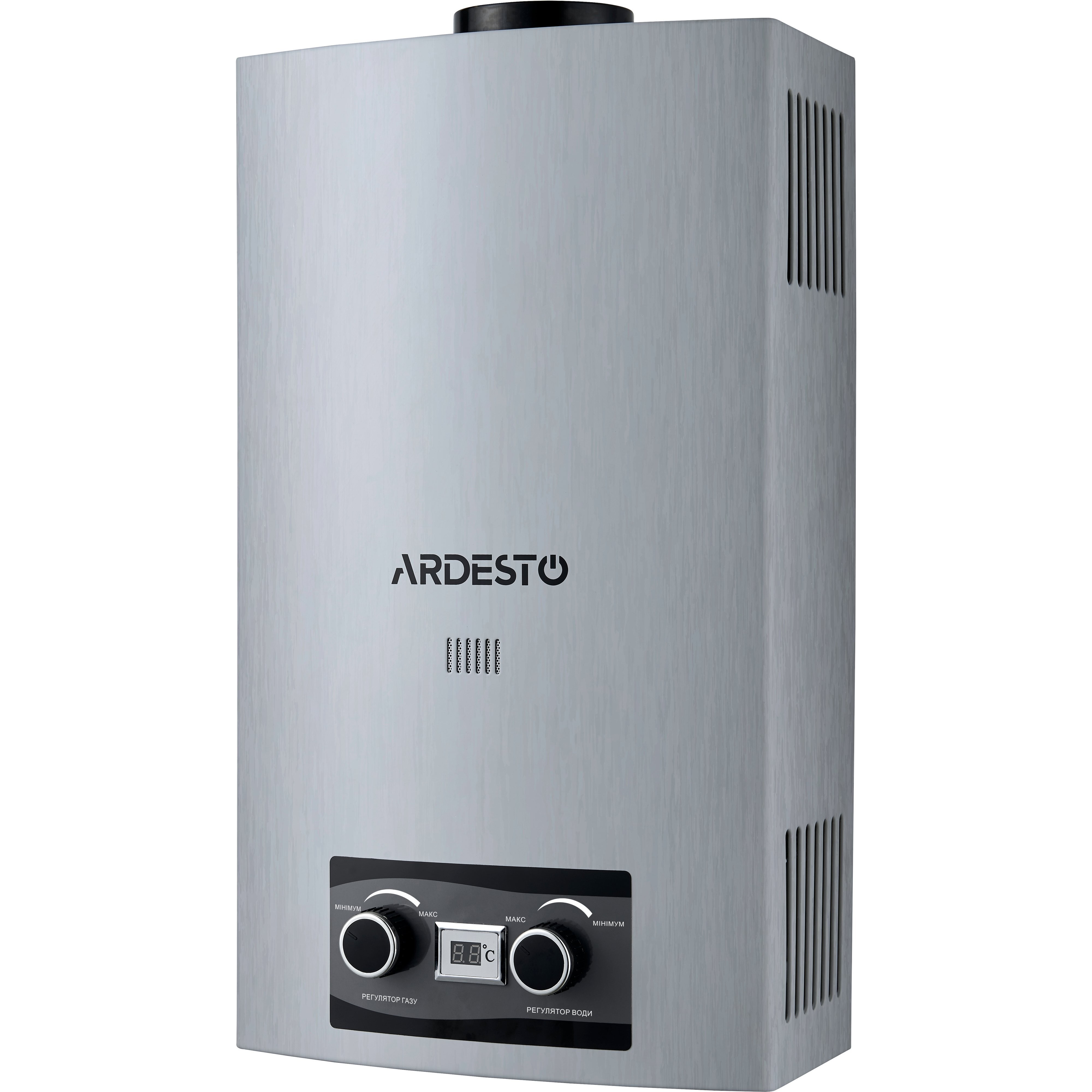 Газова колонка з відкритою камерою згорання Ardesto X2 (TFGBH-10B-X2-STEEL)