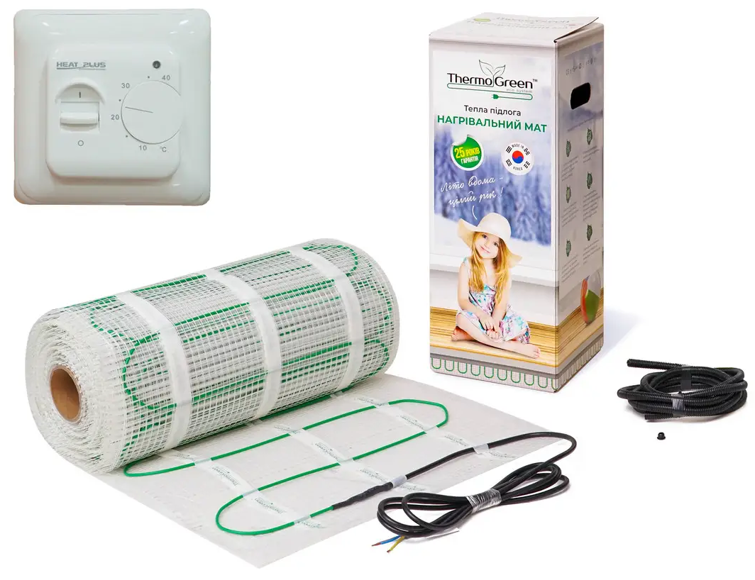 ThermoGreen 150Вт/м2 TGMT 12м2 + Терморегулятор M5.16