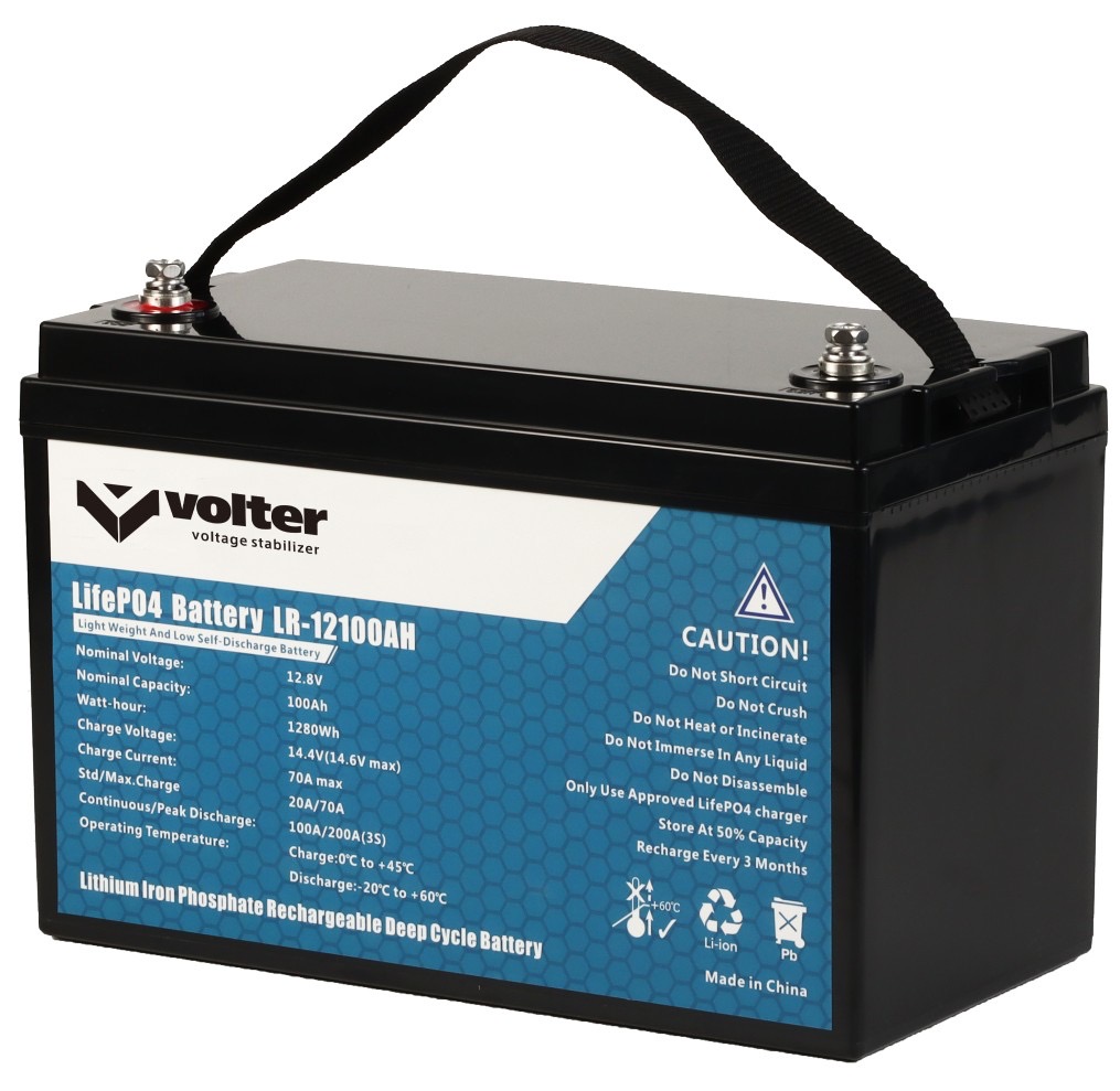 Volter LiFePO4 TE 12100 (12V, 100Ah)
