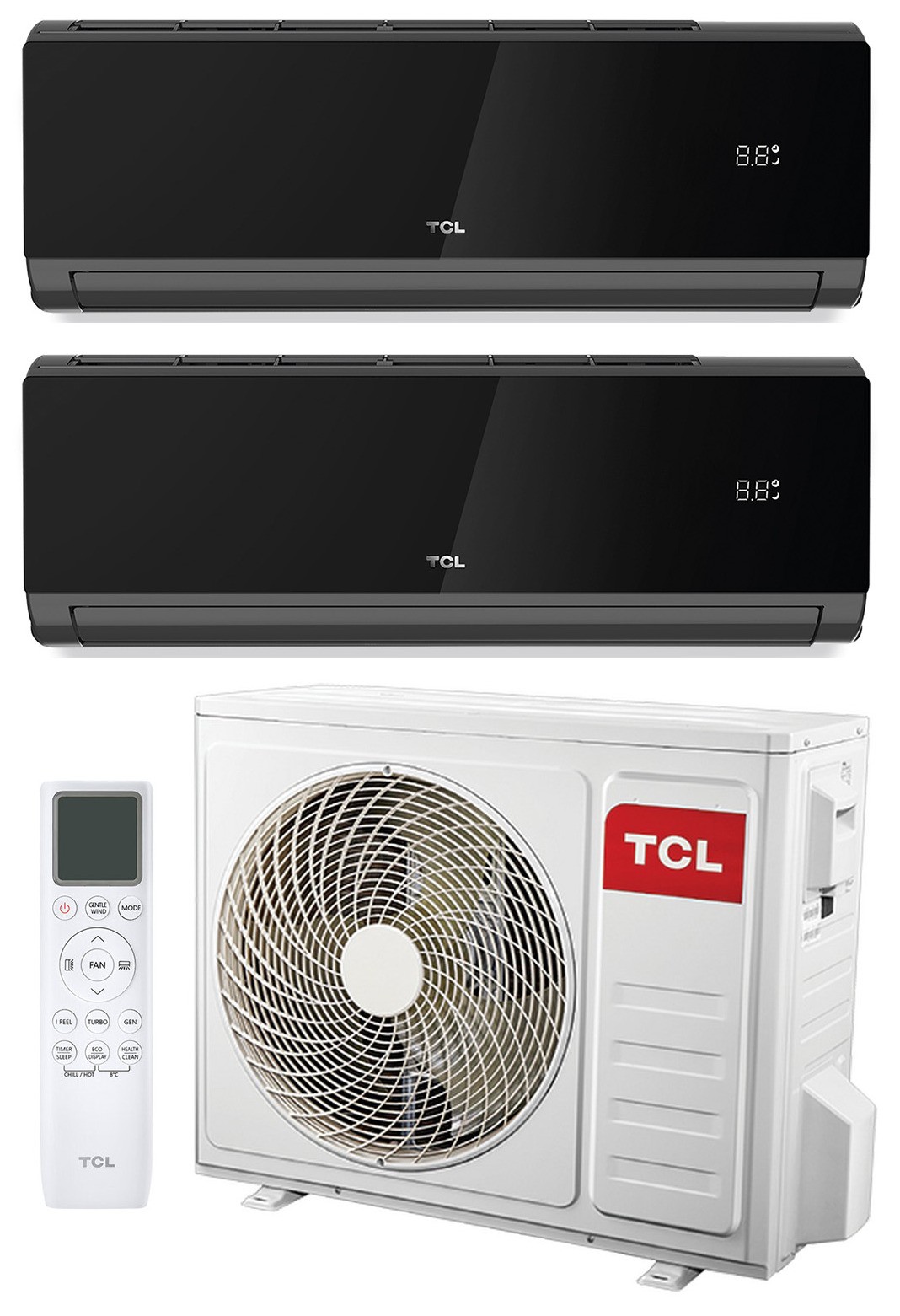 TCL Elite XA82I Black Multi 18 (9+9)