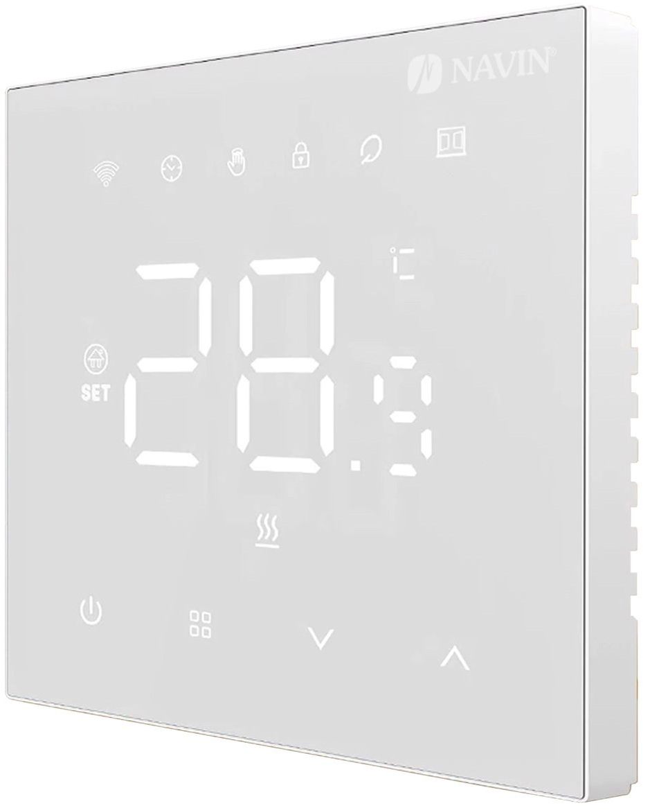 Терморегулятор Navin WT410 W-16A з Wi-Fi, білий (24-160273-8686)