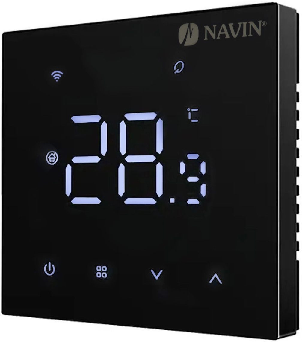 Терморегулятор Navin WT410 B-3A з Wi-Fi, чорний (24-604273-8686)