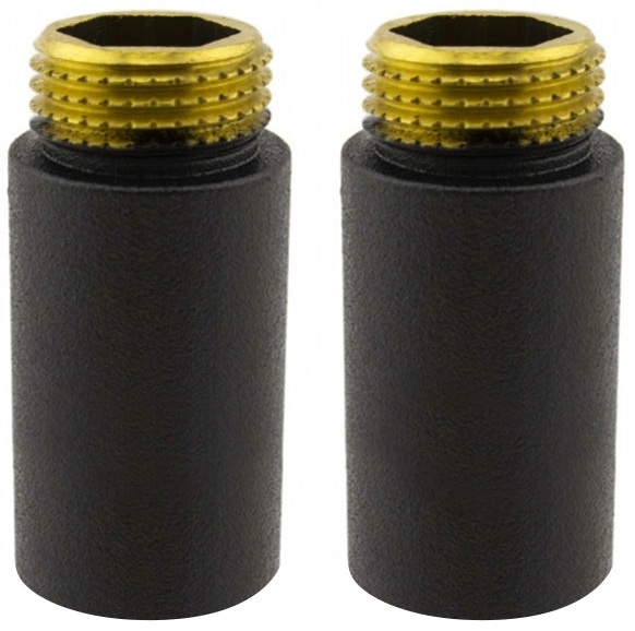 Комплект подовжувачів Navin M22"x1/2" 40 mm чорний, 2 шт. (25-272408-2540)