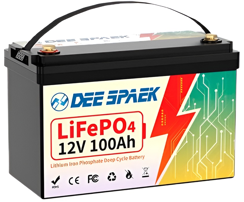 Акумулятор Dee Spaek LiFePO4 12V 100 Ah Bluetooth (1280Wh) (BMS 100A)