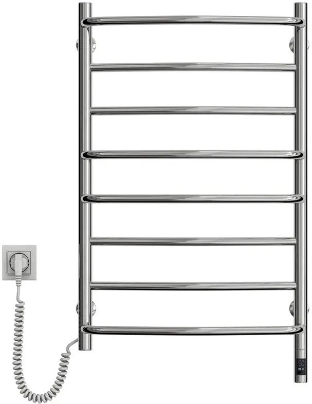 Рушникосушка Santan Драбина Омега 530x800 нерж., Sensor, лівостороння