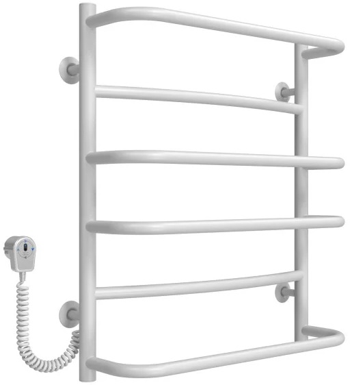 Рушникосушка Deffi Аквамікс П6 500x600, біла, EF16, ліве підключення (D.AM.60.50.6.E.W.L.5)