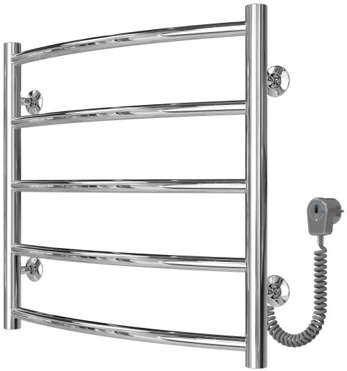 Рушникосушка Deffi Класік П5 500x500, хром, EF16, правое подключение (C.DK.50.50.5.E.C.R.5)