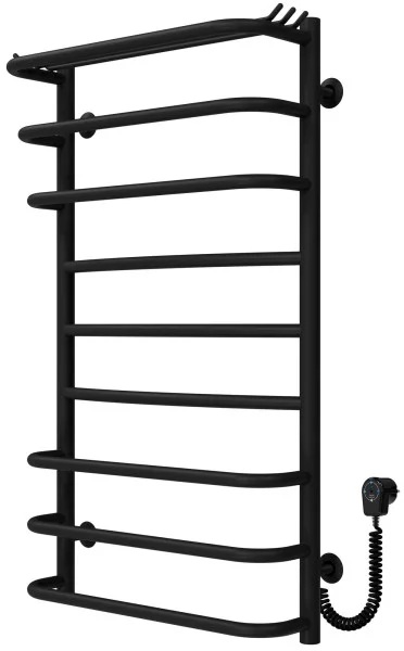 Рушникосушка Deffi Юність П9 500x900, чорна, EF16, праве підключення (C.YU.90.50.9.E.B.R.5)