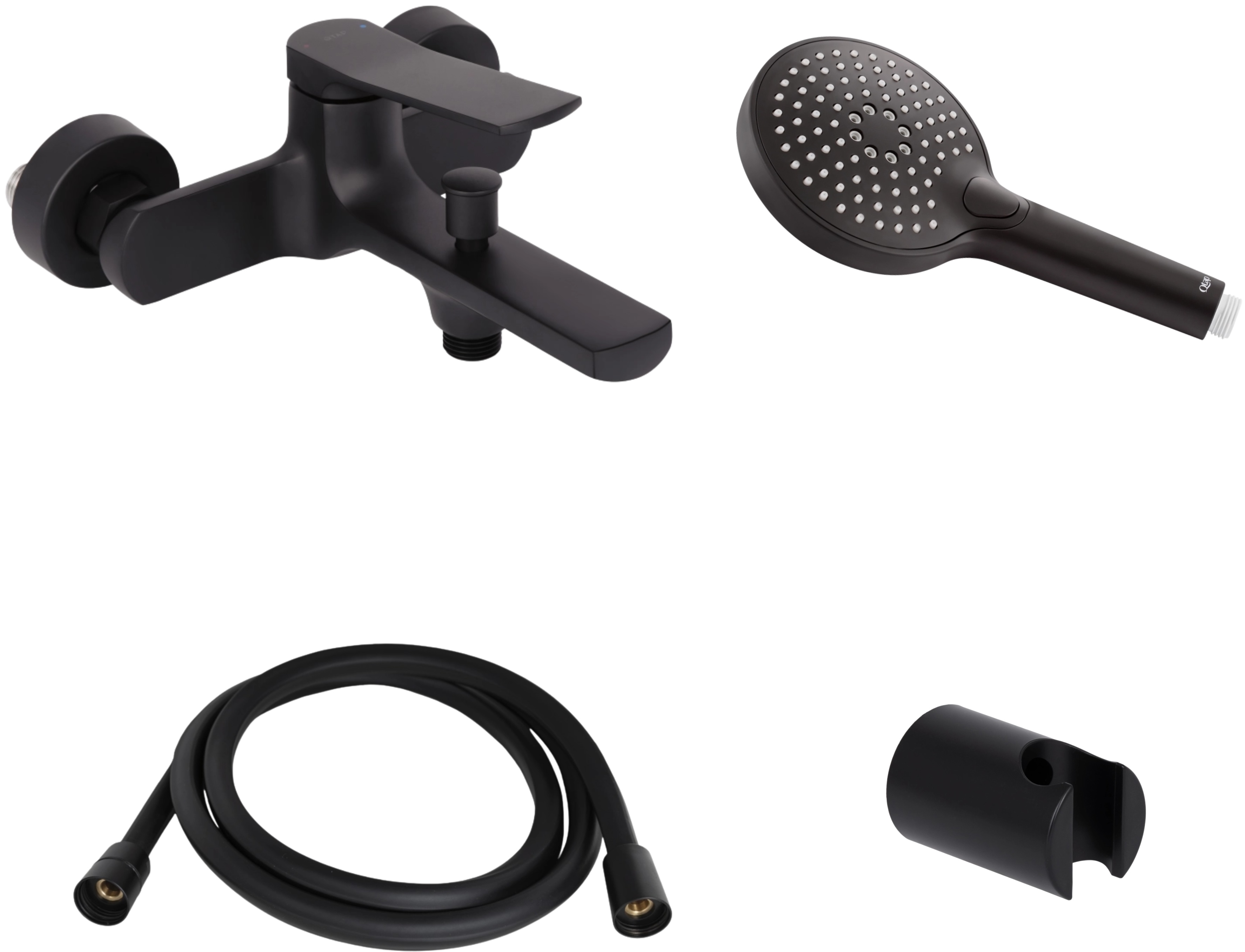 Змішувач для душу Q-Tap Slavonice (QTSLA259BLM4591850140)