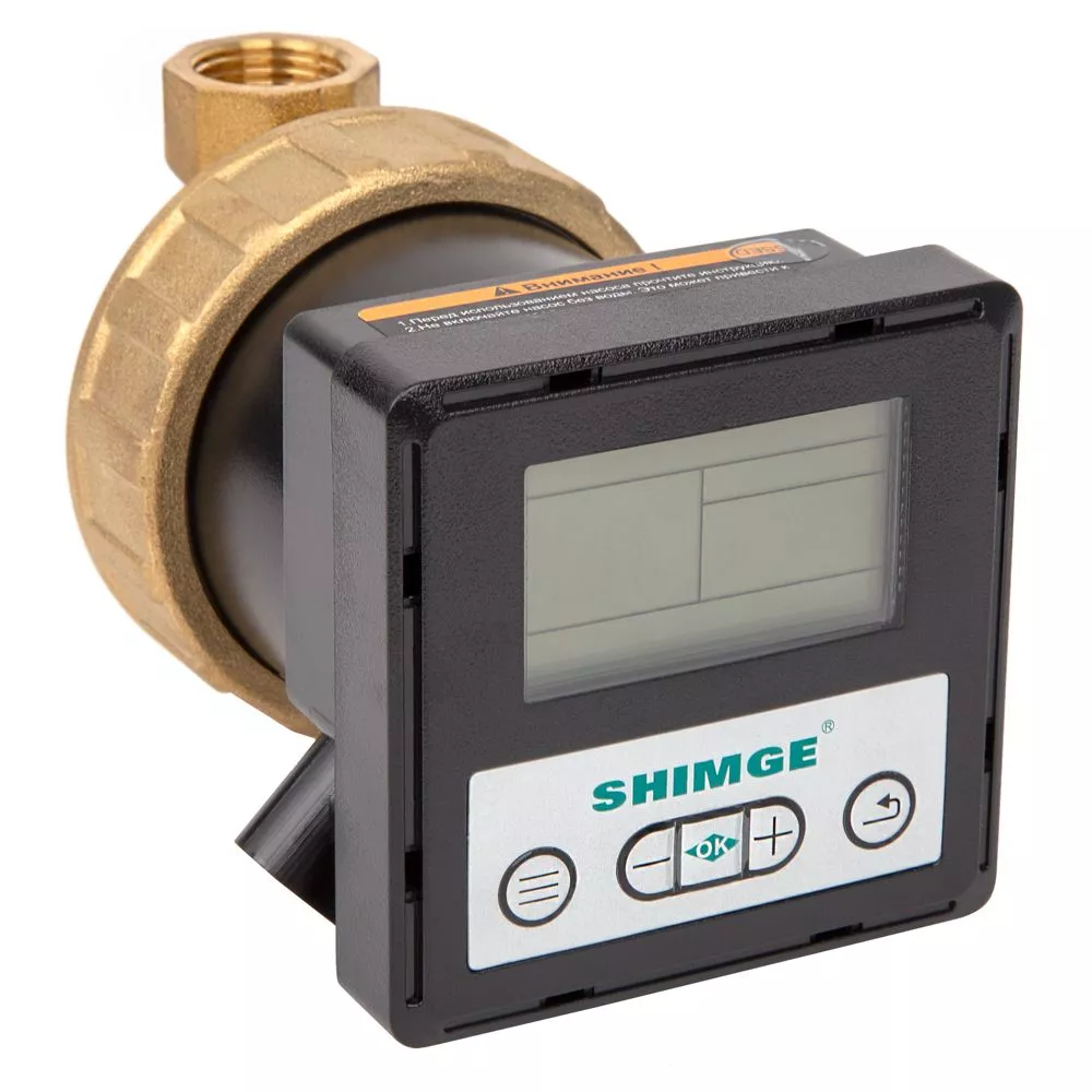 Циркуляційний насос Shimge Go future plus (Hmax=1.2м.Qmax=0.46м³ + кабель зі штепс, вихід 1/2")