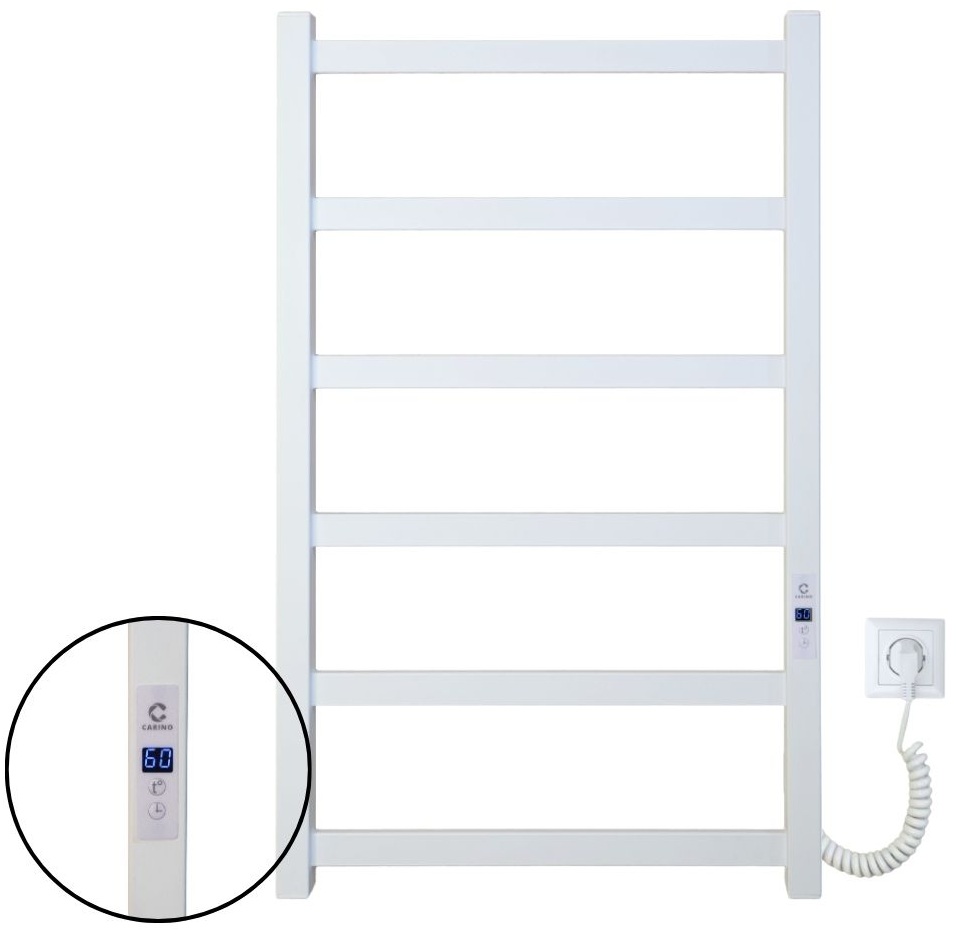 Рушникосушка Carino Flavia 790x490 White Matte (FL7937DWM)