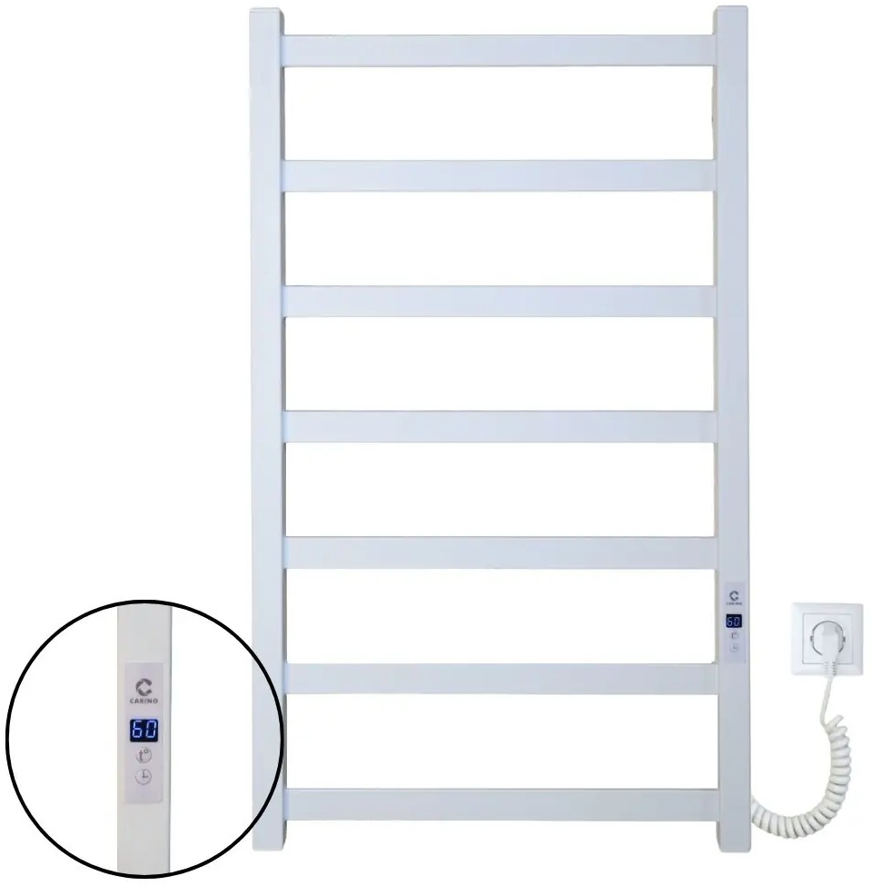 Рушникосушка Carino Laura 790x490 White Matte (LA7937DWM)