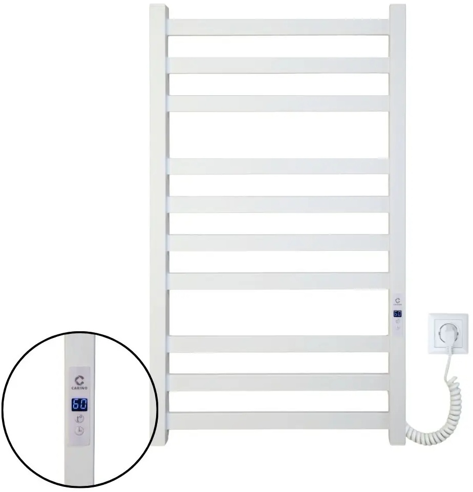 Рушникосушка Carino Ricardo 790x490 White Matte (R7949DWM)