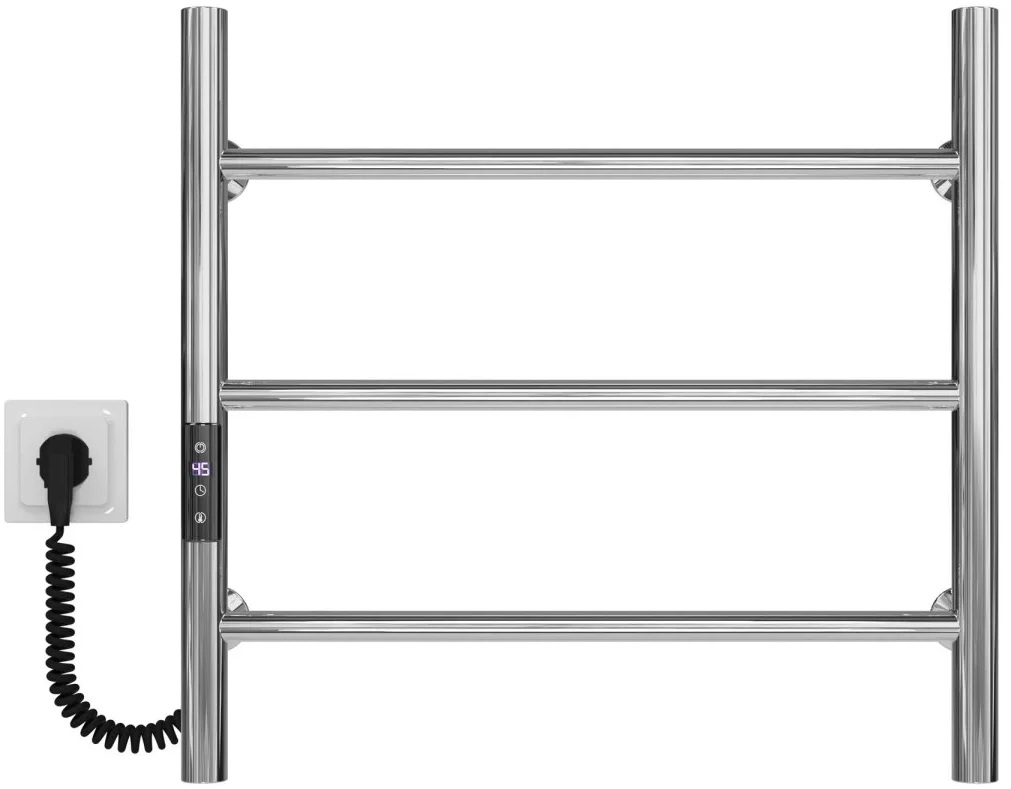 Рушникосушка Deffi Оріон П3 500x400, хром, JD03, ліве підключення (C.OR.40.50.3.E.C.L.1)
