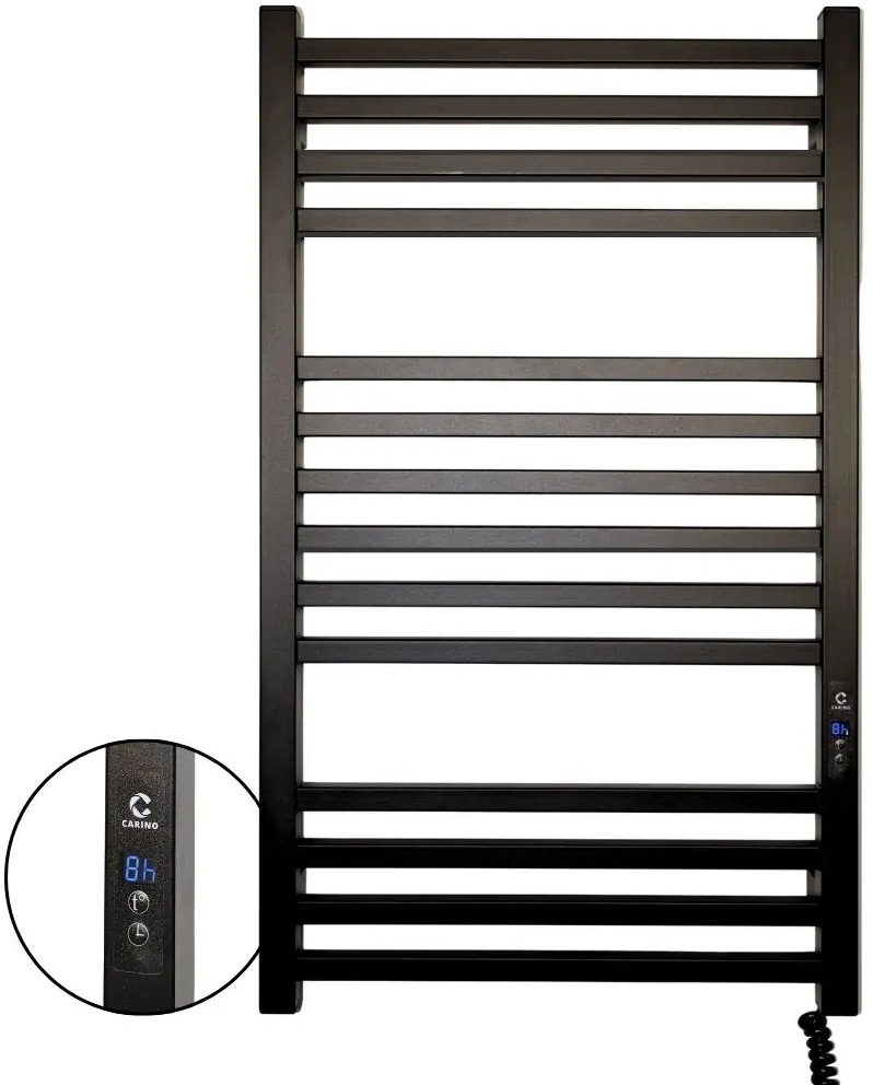 Рушникосушка Carino Lorenzo 790x490 Black Matte (L7949DBM)