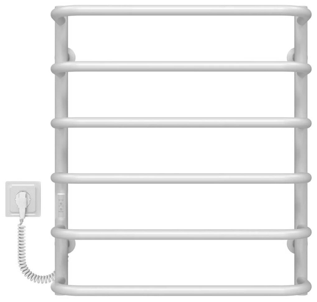 Рушникосушка Deffi Стандарт П6 500x600, біла, WD03, ліве підключення (D.SS.60.50.6.E.W.L.3)