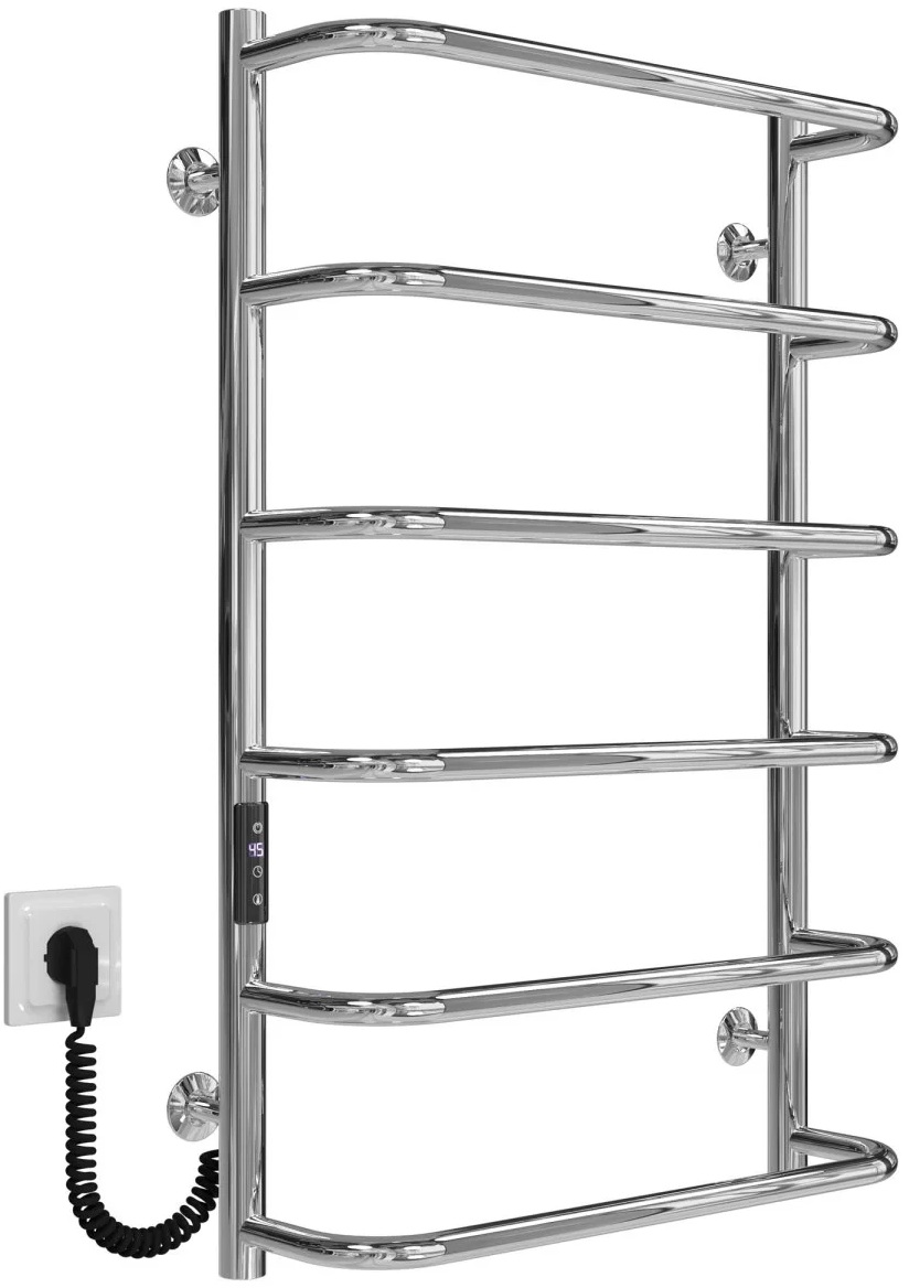 Рушникосушка Deffi Стандарт П6 500x800, хром, JD03, ліве підключення (C.SS.80.50.6.E.C.L.1)