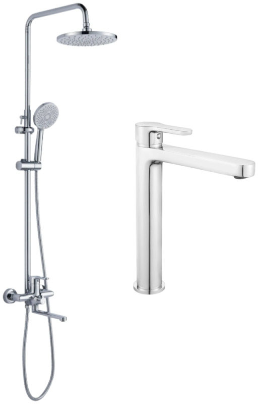 Набір змішувачів Lidz Astra 001FH + Astra 1030 (LDAST001FHCRM4809050836)