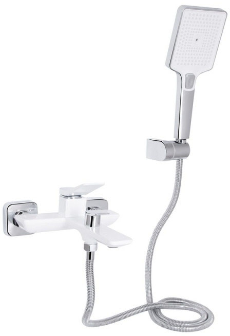 Змішувачі для ванної Q-Tap Presto QTPRE259CRW45579 Chrome/White
