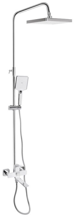 Душова система Q-Tap Presto QTPRE111CRW45580 Chrome/White