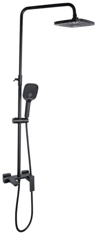 Душова система Q-Tap Gemini QTGEM111BLM45686 Black Matt