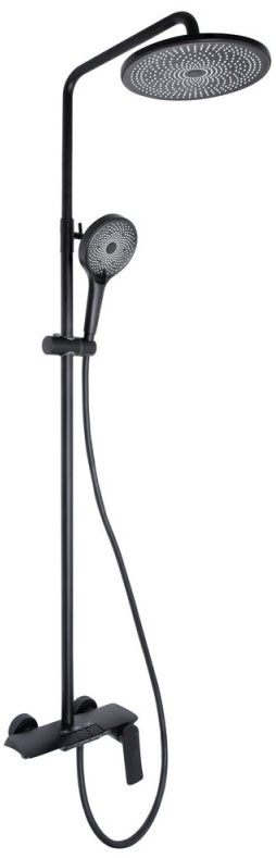 Душова система Q-Tap Slavonice QTSLA111BLM45906 Black Matt