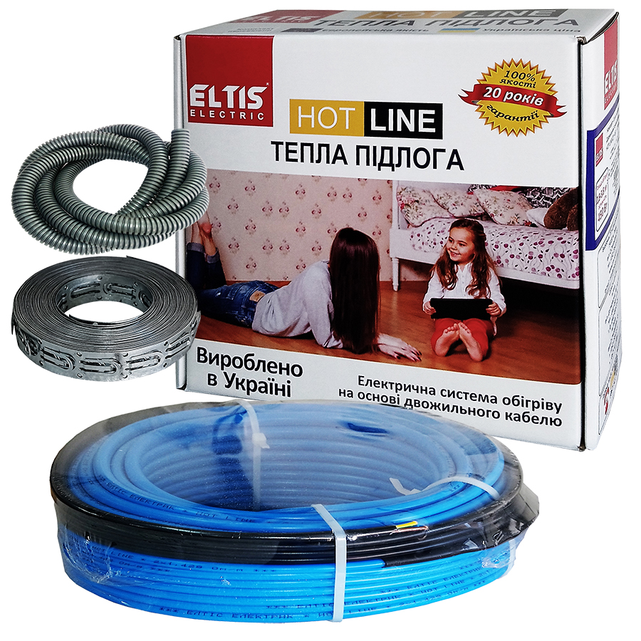 Електрична тепла підлога Eltis Electric Hot Line ДТ-2000 Вт