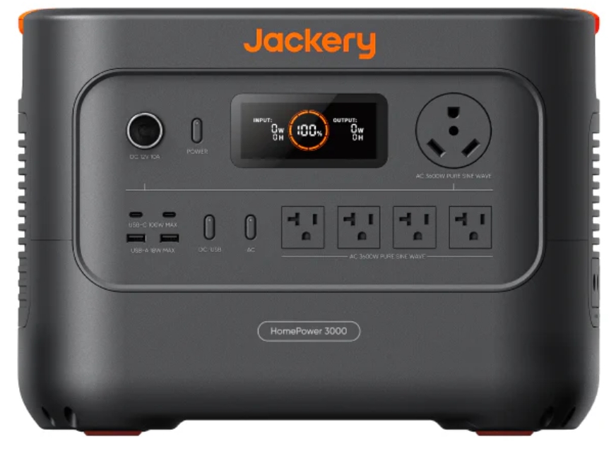 Портативна зарядна станція Jackery Explorer 3000 V2, 3072Wh/3600W (21-0001-000312)
