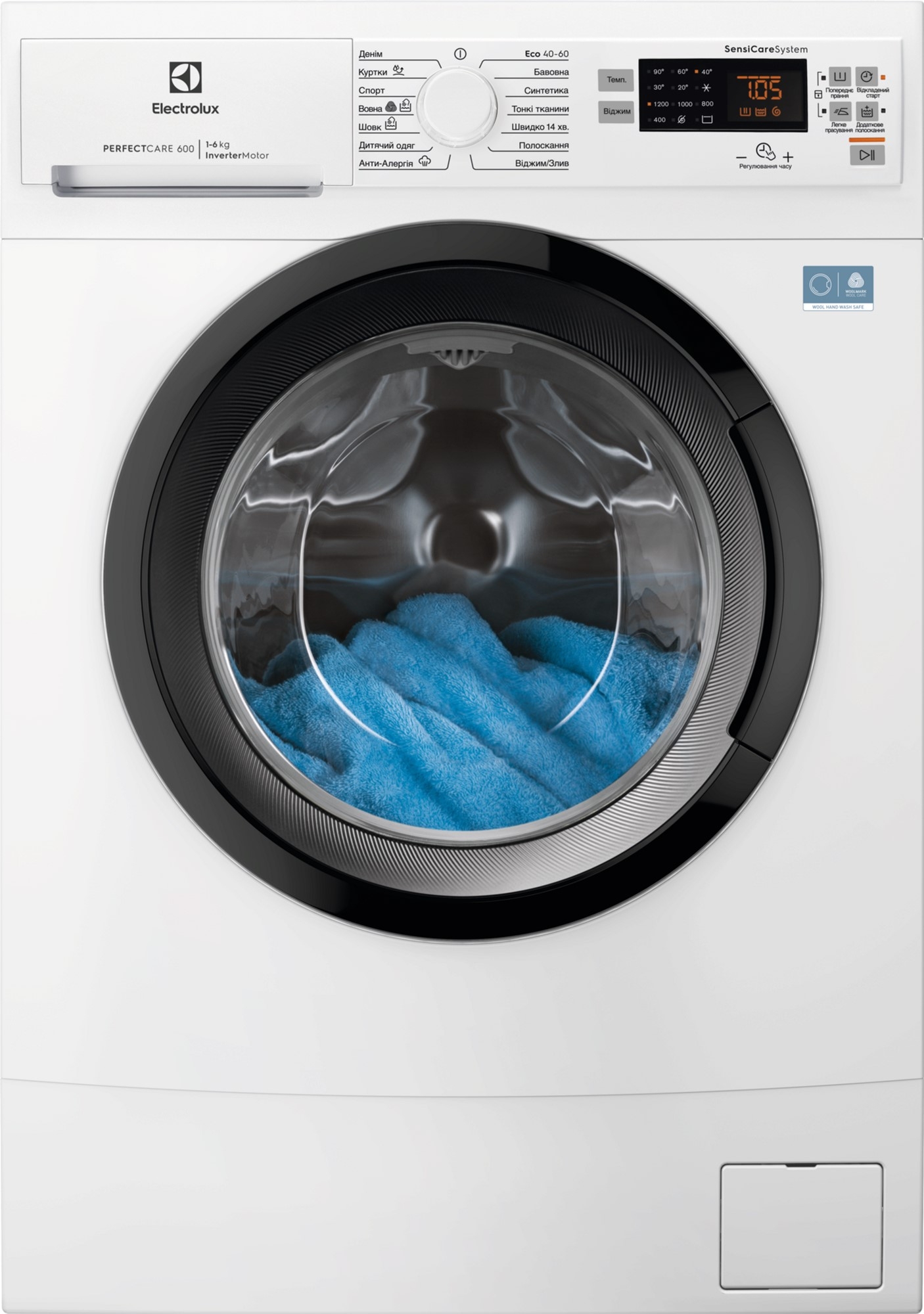 Пральна машина Electrolux EWS6526BU