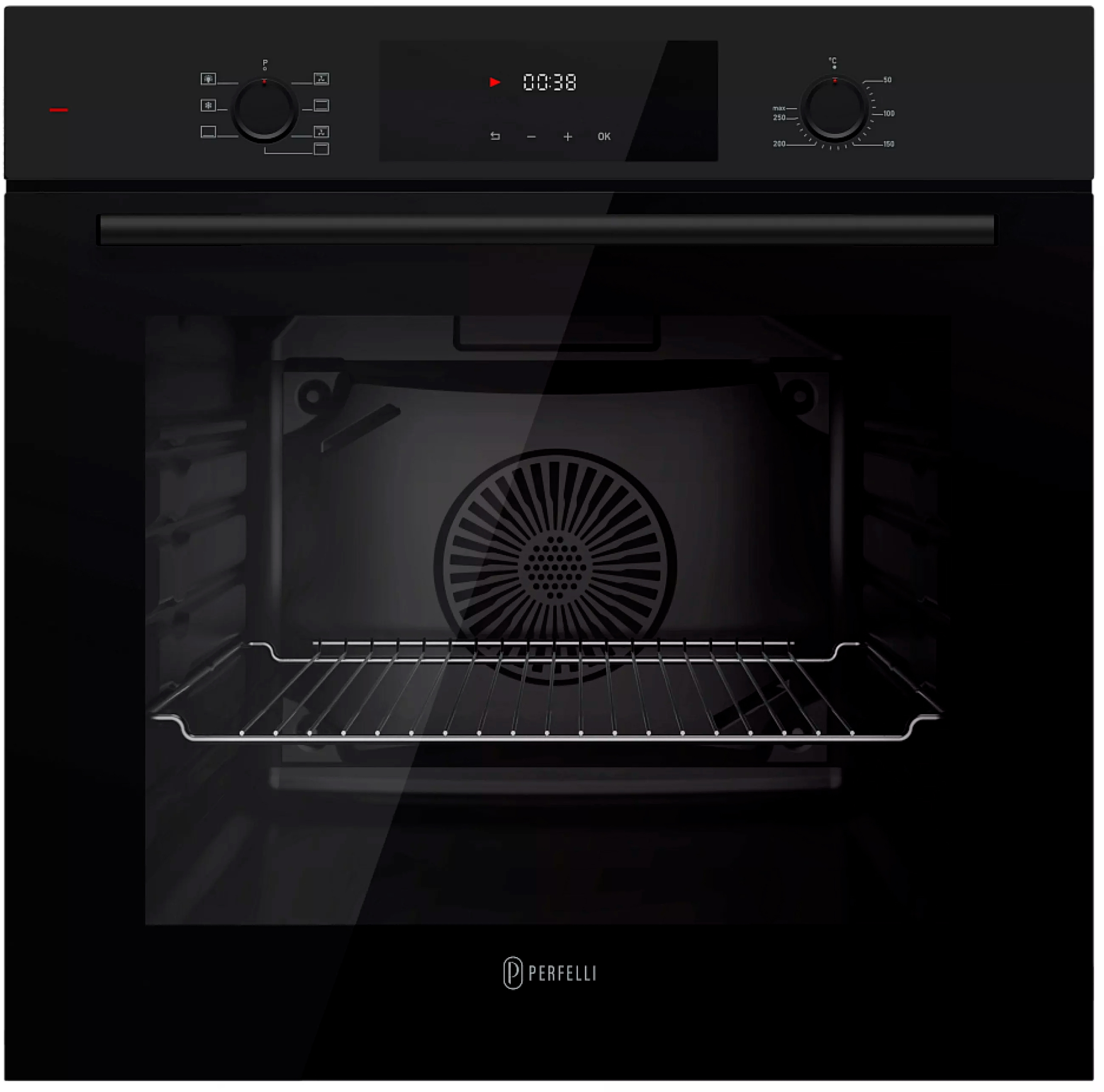 Духова шафа Perfelli Prime 6D7 Nero