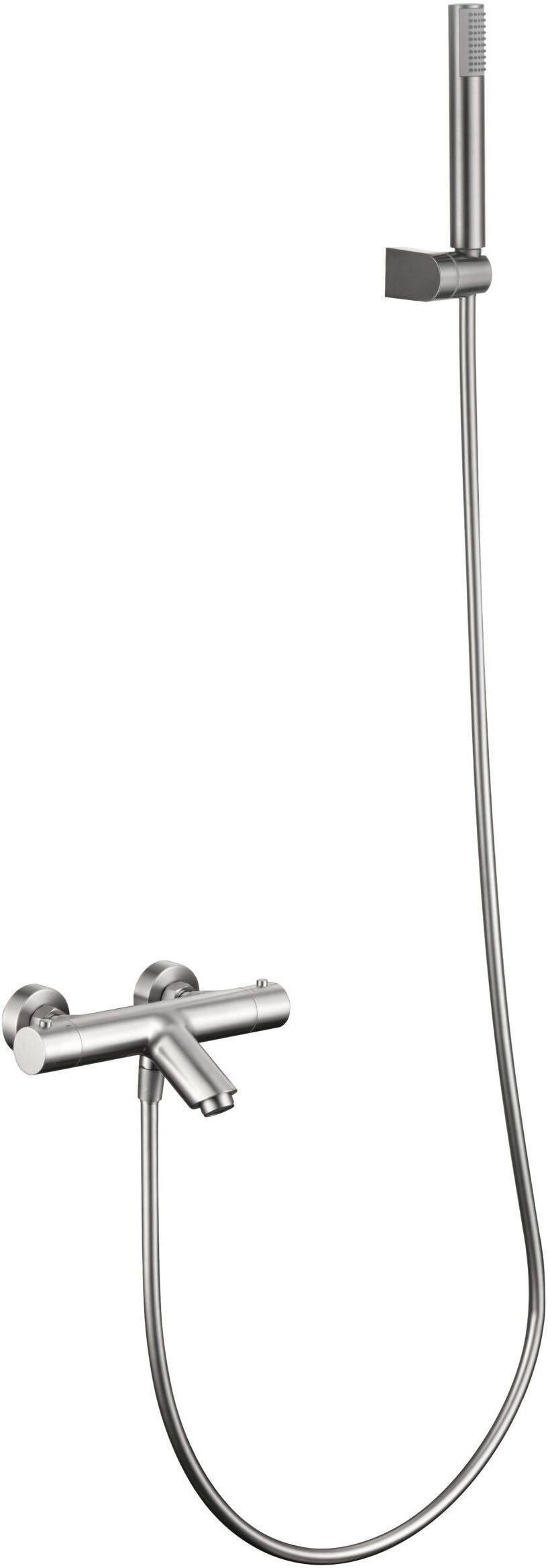 Змішувач для ванни і душу Imex Monza Brushed Nickel BTM039-4NQ