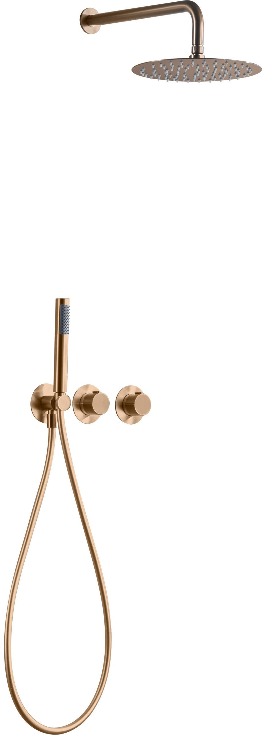 Набір для душу Imex Assen Brushed Rose Gold GTA052/ORC