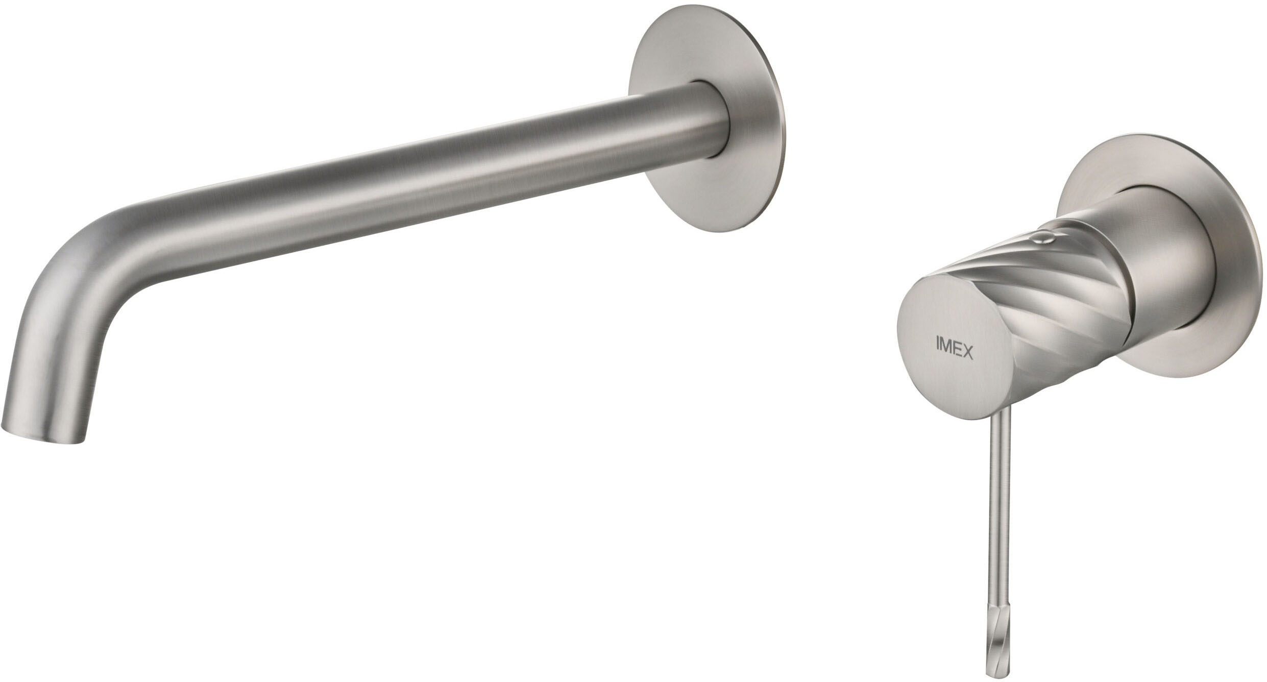 Змішувач для умивальника Imex Bless Brushed Nickel GLB063/NQ