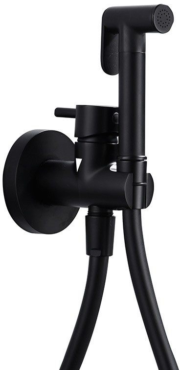 Гігієнічний душ зі змішувачем Imex Munich Matt Black RDM001/NG