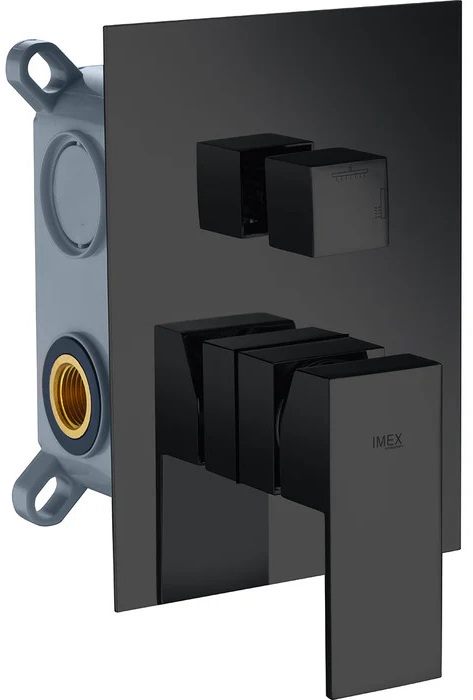Змішувач для душу Imex Black Matt GSM03V/NG