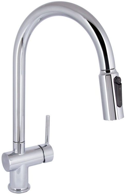 Змішувач для кухні Q-Tap Rozcesti QTROZ366CRM45938 Chrome