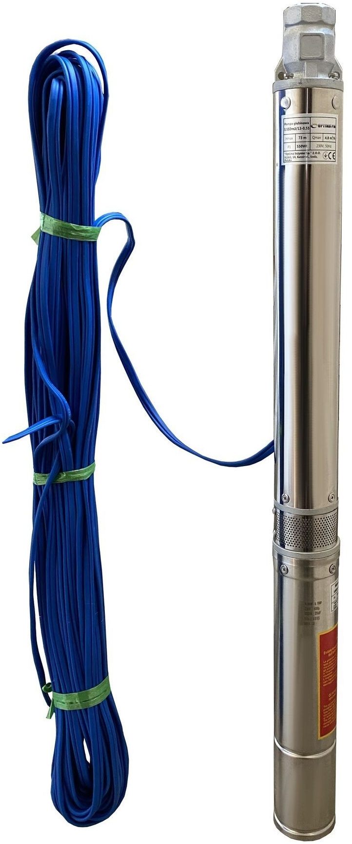 Свердловинний насос Optima PM 3.5SDm3/13 + 50 м кабель (000019675)