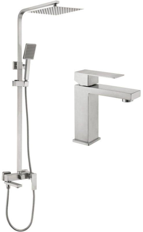 Набір змішувачів Lidz Helix Nickel (k35) (LDHEL001FNKS4917851501)