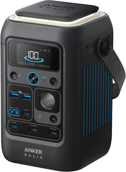 Портативна зарядна станція Anker Solix C300XDC 300Вт / 288Вт*год