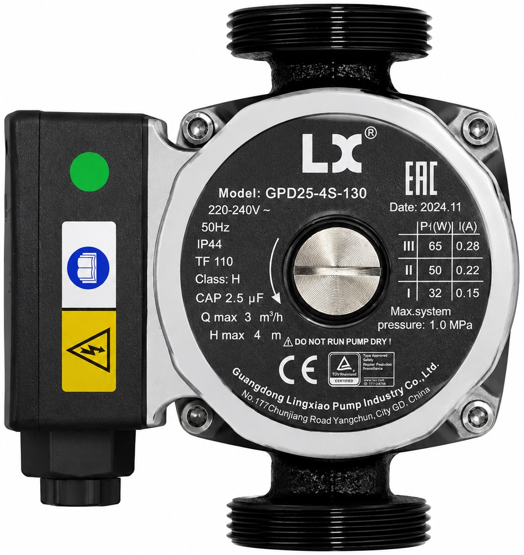 Циркуляційний насос AquaViva LX GPD25-4S-130