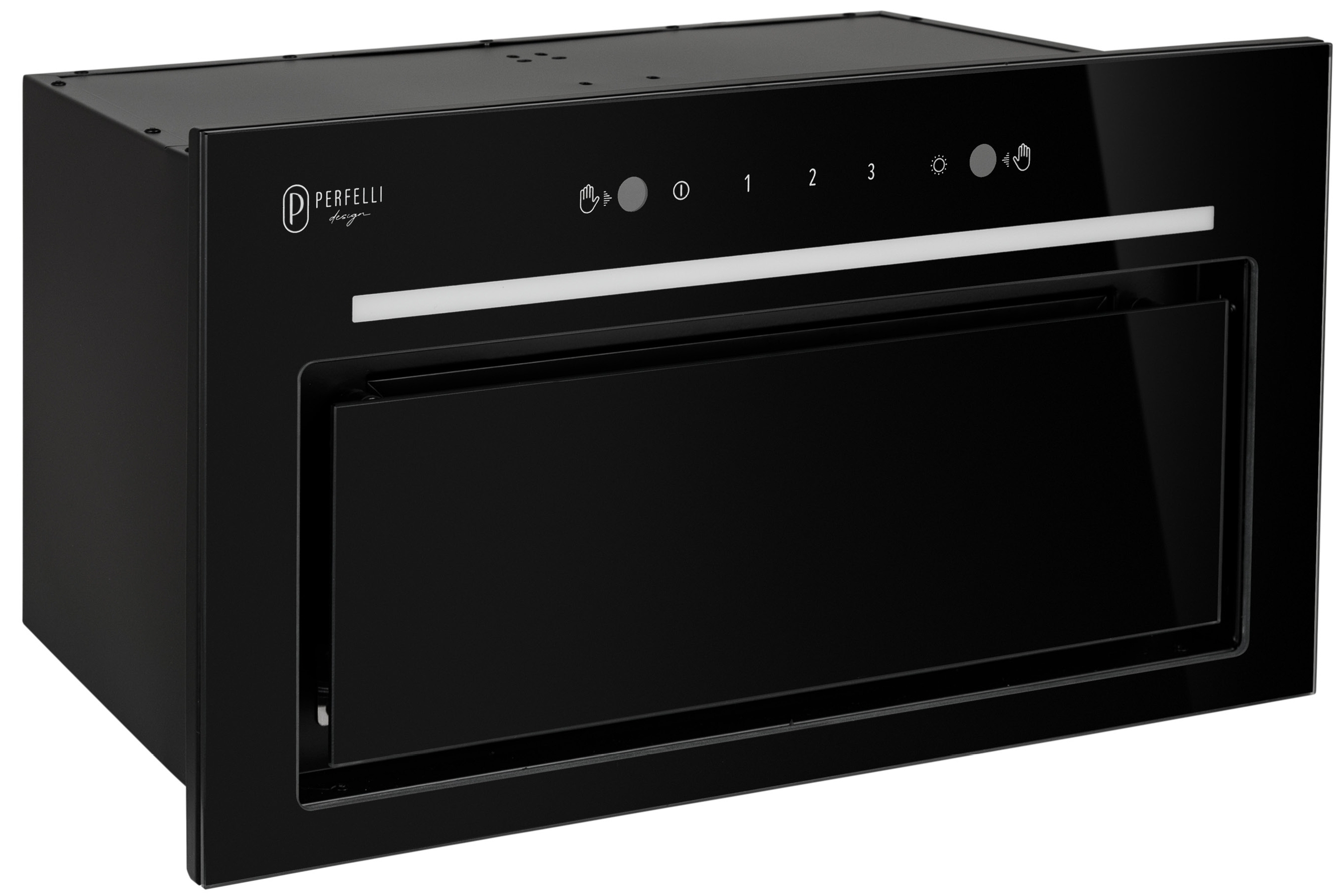 Кухонна витяжка Perfelli Design Filini 5 NW Nero Silenzio