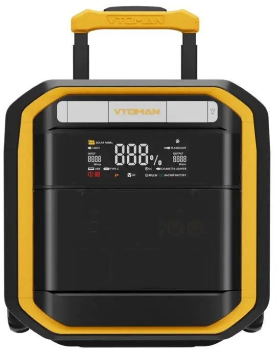 Портативна зарядна станція Vtoman FlashSpeed Pro 3600, 3600Вт / 3096Вт*год