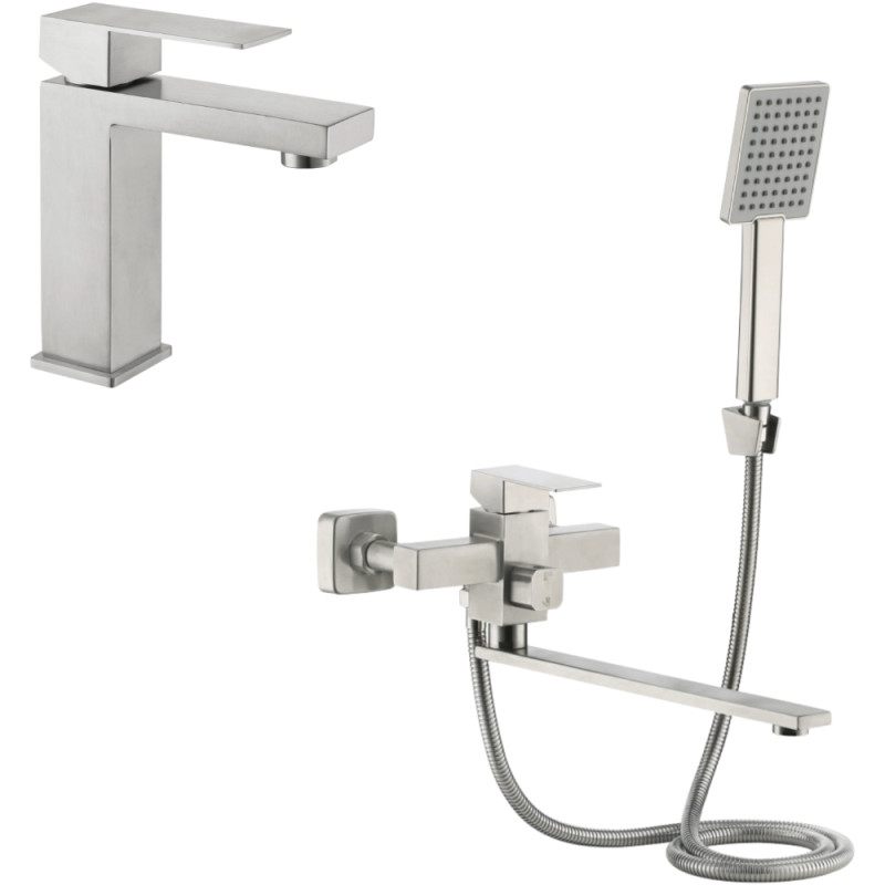 Набір змішувачів Lidz Helix Nickel LDHEL001FNKS4917851500