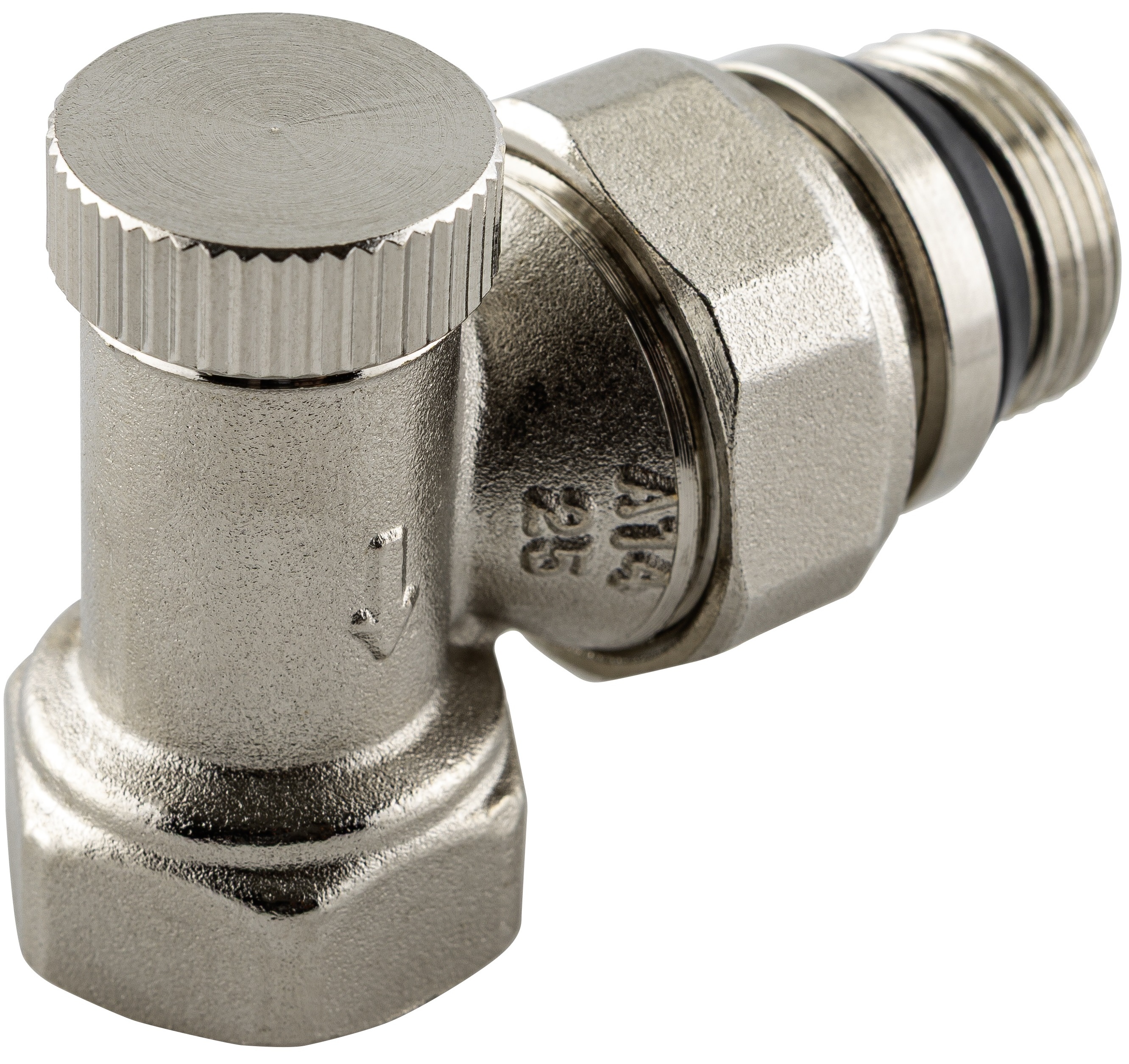 Запірний клапан KFA Armatura 1/2", кутовий (751-100-07)