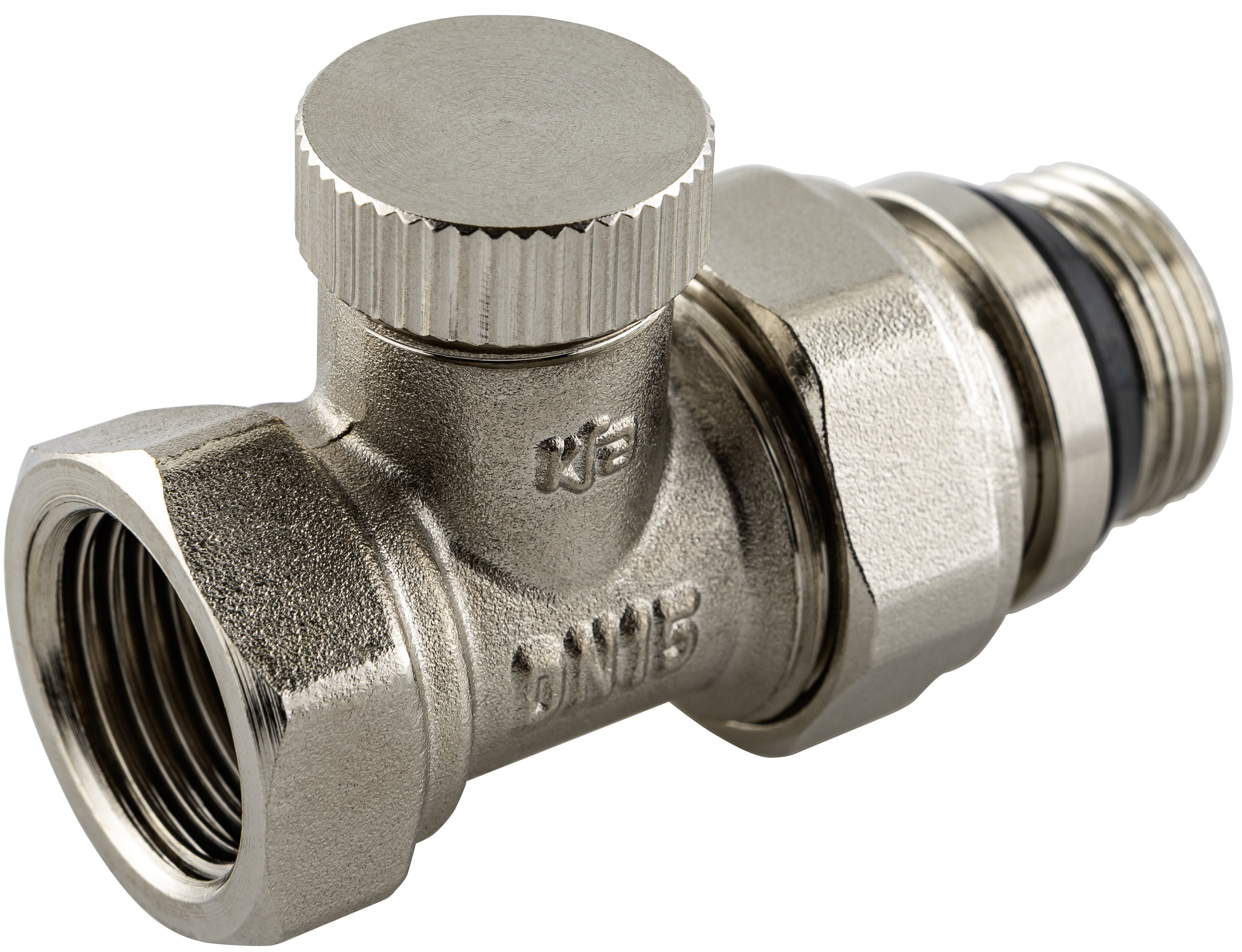 Запірний клапан KFA Armatura 1/2", прямий (751-000-07)