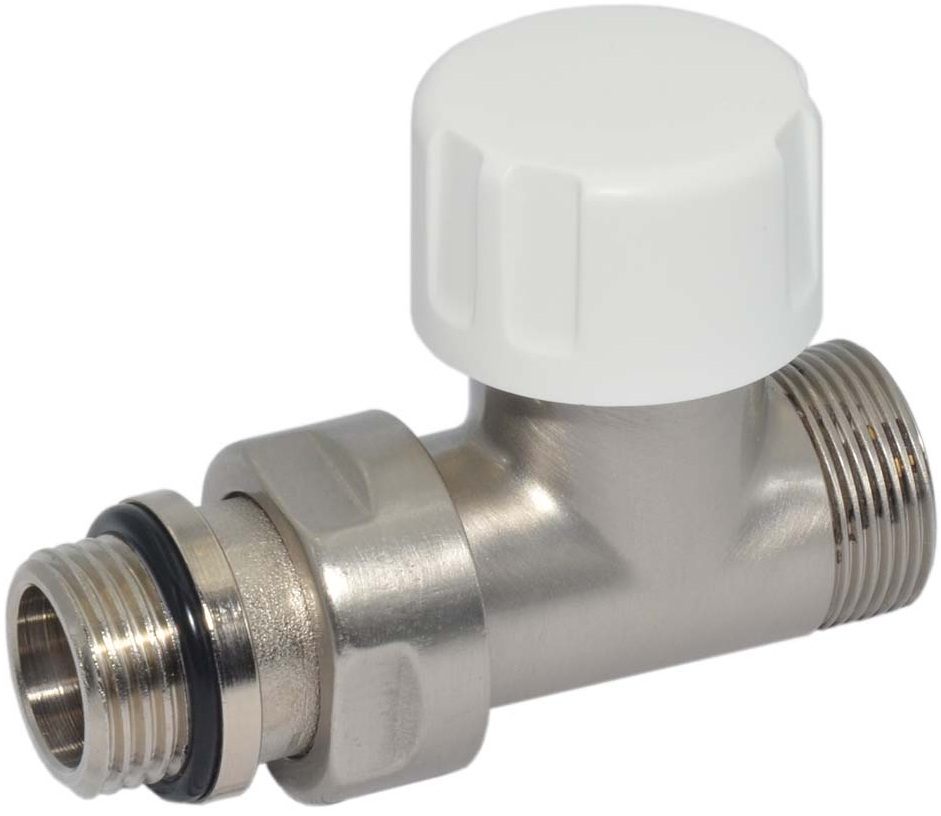 Термостатичний клапан Carlo Poletti Compact Thermo V1 1/2" x 24-19, Brush Silver (V151511J)